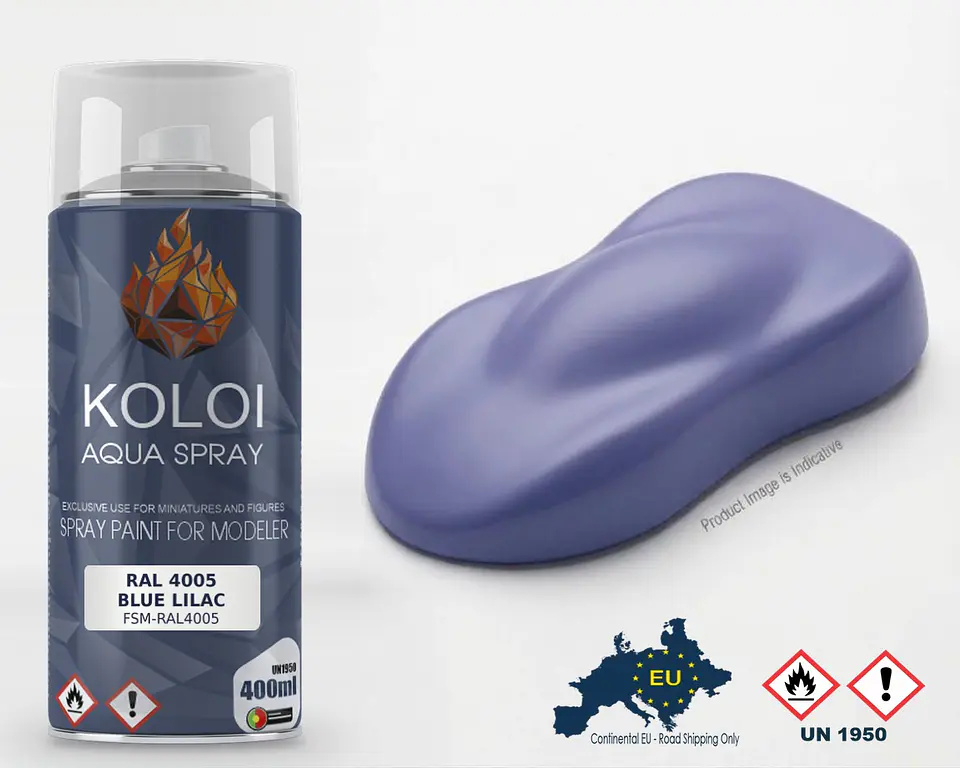 Ral 4005 Blue Lilac – Koloi Aqua Spray 400ml 1