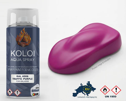 Ral 4006 Traffic Purple – Koloi Aqua Spray 400ml