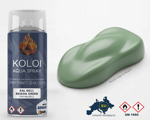 RAL 6011 Reseda Green – Koloi Aqua Spray 400ml