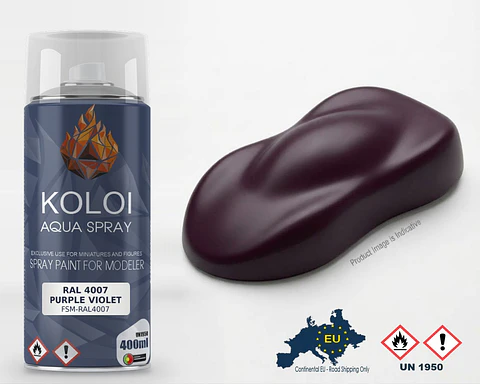 Ral 4007 Purple Violet – Koloi Aqua Spray 400ml