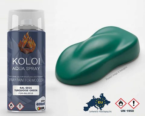 RAL 6016 Turquoise Green – Koloi Aqua Spray 400ml