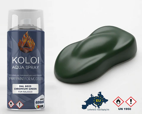 RAL 6020 Chromium Green – Koloi Aqua Spray 400ml