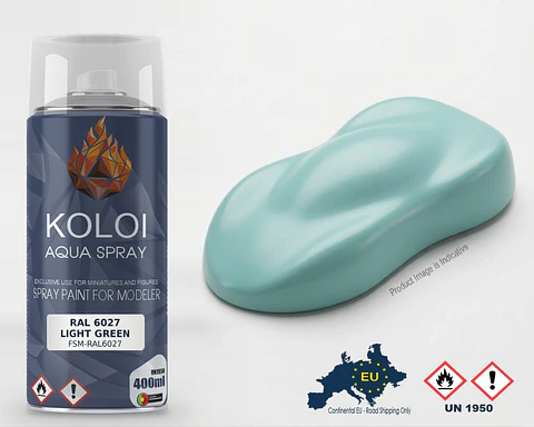 RAL 6027 Light Green – Koloi Aqua Spray 400ml