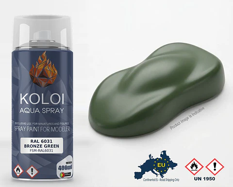 RAL 6031 Bronze Green – Koloi Aqua Spray 400ml