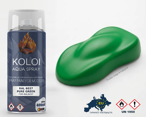 RAL 6037 Pure Green – Koloi Aqua Spray 400ml