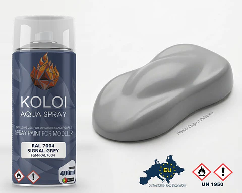 RAL 7004 Signal Grey – Koloi Aqua Spray 400ml
