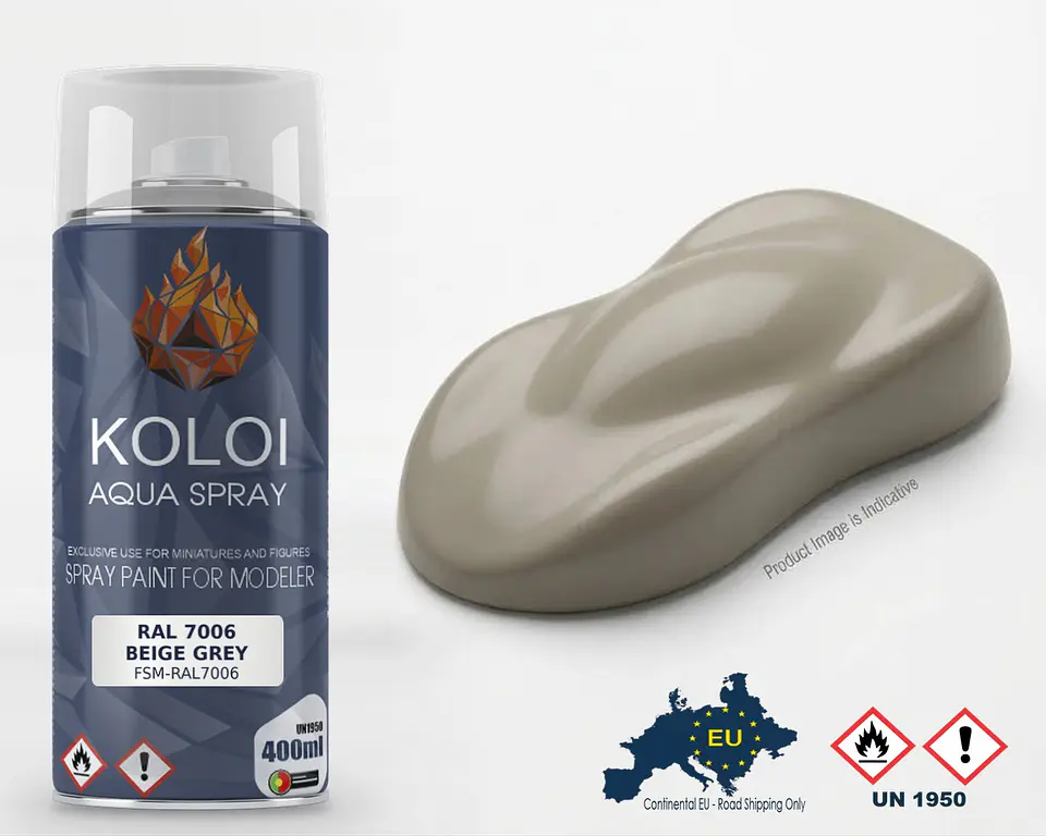RAL 7006 Beige grey – Koloi Aqua Spray 400ml 1