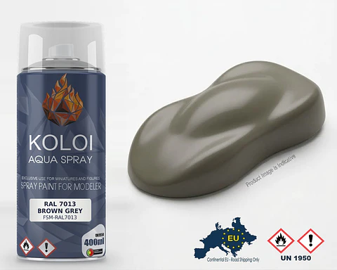 RAL 7013 Brown Grey – Koloi Aqua Spray 400ml
