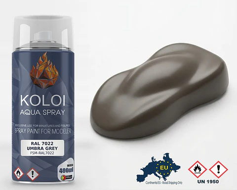 RAL 7022 Umbra Grey – Koloi Aqua Spray 400ml