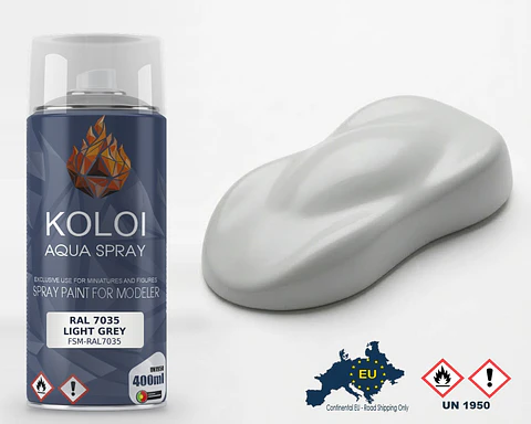 RAL 7035 Light Grey – Koloi Aqua Spray 400ml