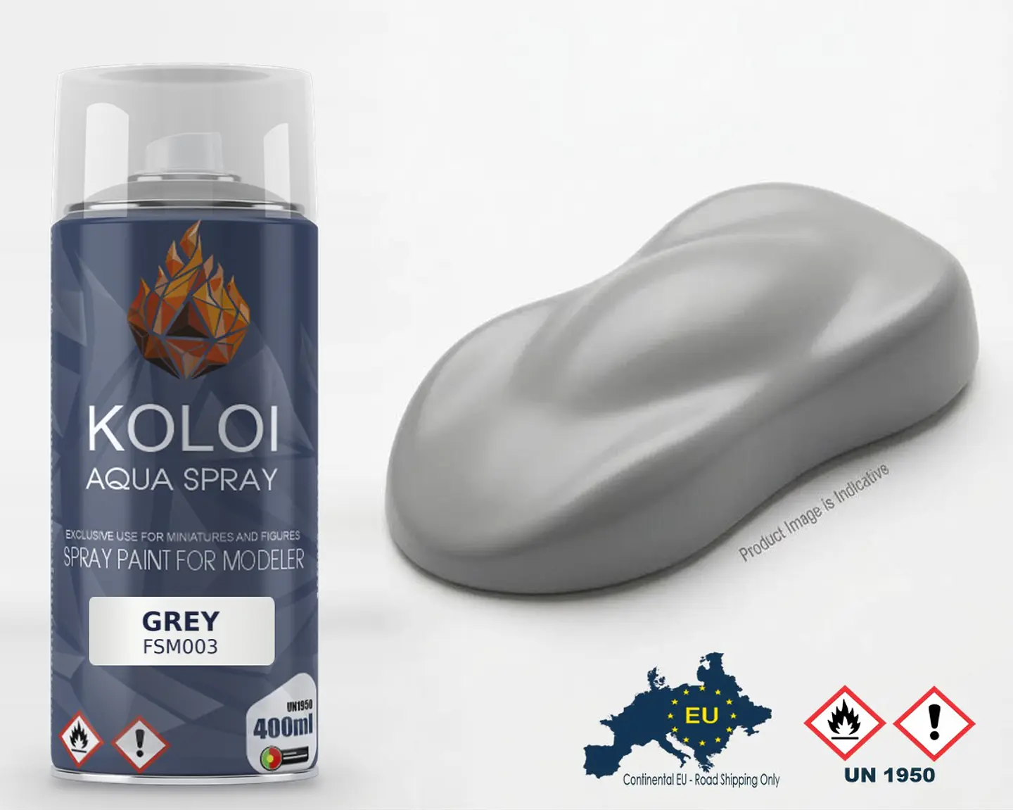 Grey – Koloi Aqua Spray 400ml 1