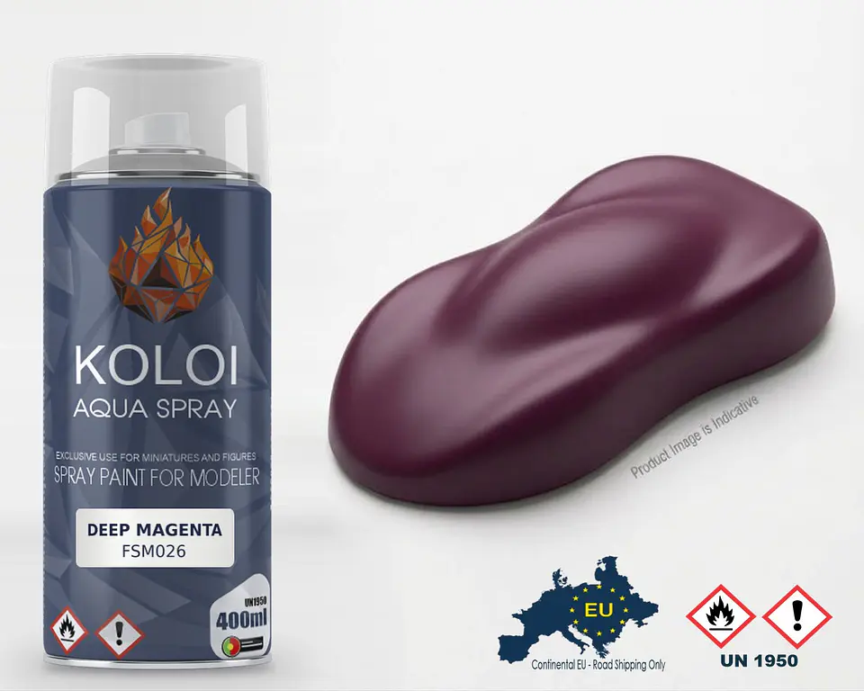 Deep Magenta – Koloi Aqua Spray 400ml 1