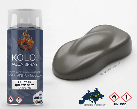 RAL 7039 Quartz Grey – Koloi Aqua Spray 400ml