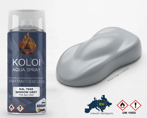 RAL 7040 Window Grey – Koloi Aqua Spray 400ml