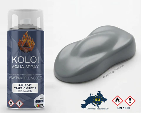 RAL 7042 Traffic Grey A – Koloi Aqua Spray 400ml