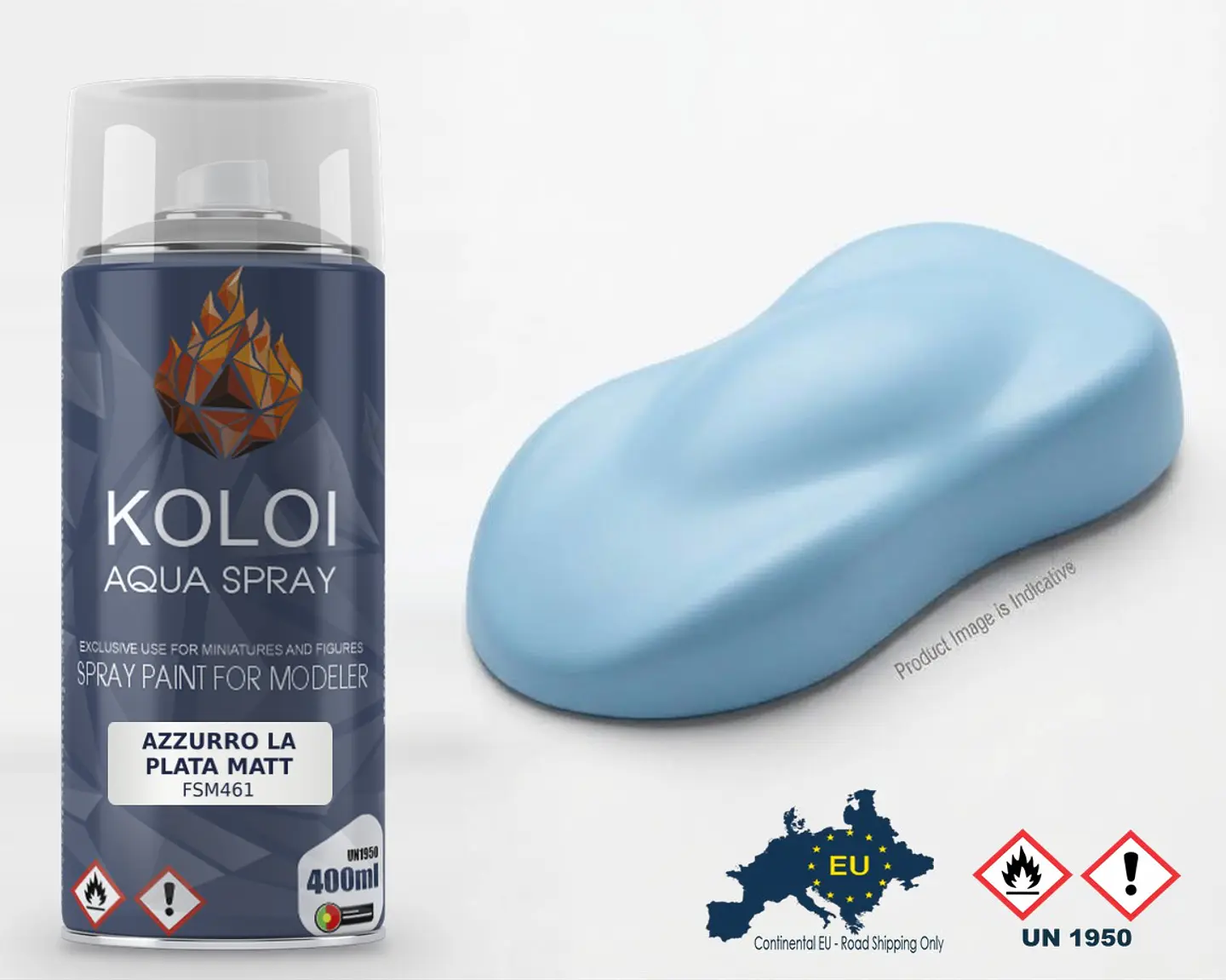 Ferrari Azurro La Plata – Koloi Aqua Spray 400ml 1
