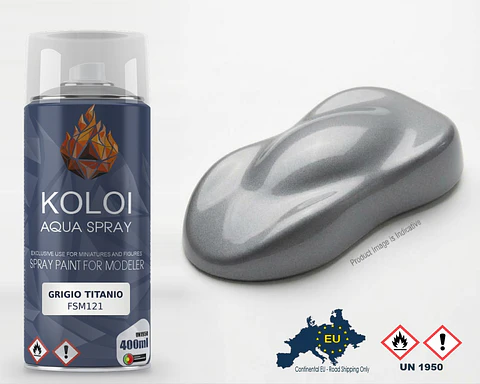 Grigio Titanio Ferrari – Koloi Aqua Spray 400ml