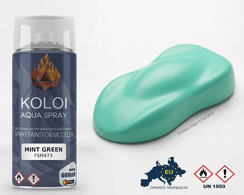 Mint Green Porsche  – Koloi Aqua Spray 400ml