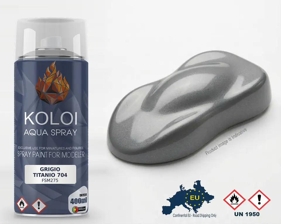Grigio Titanio Fiat Abarth – Koloi Aqua Spray 400ml 1