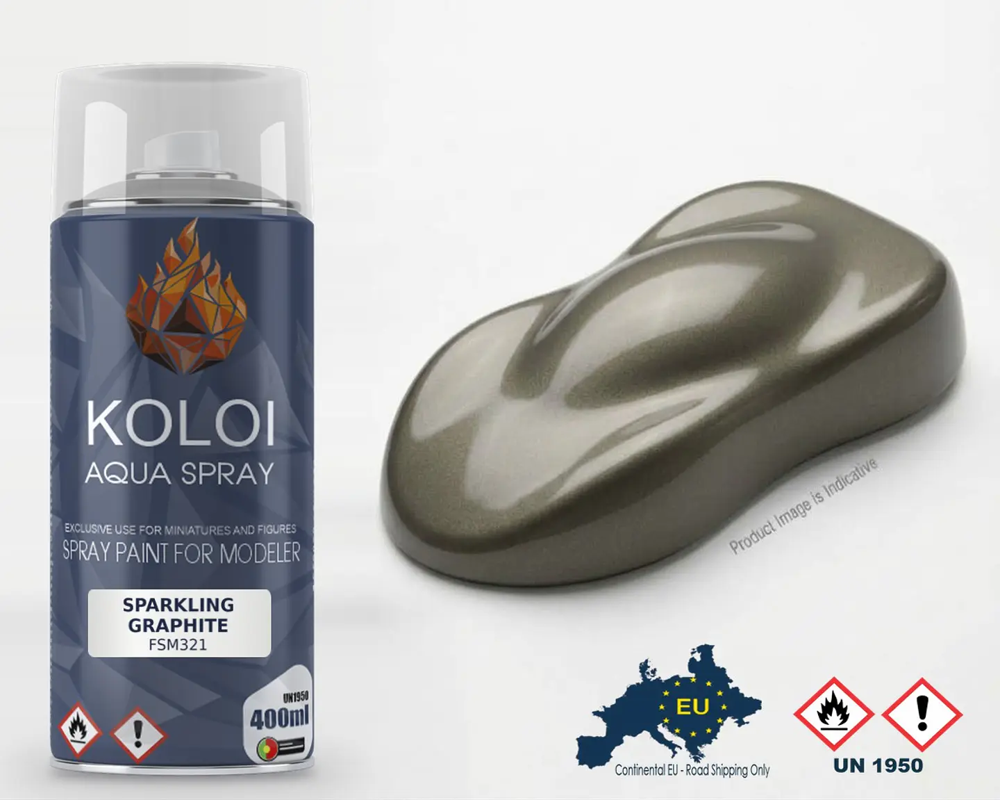 Sparkling Graphite Bmw – Koloi Aqua Spray 400ml 1