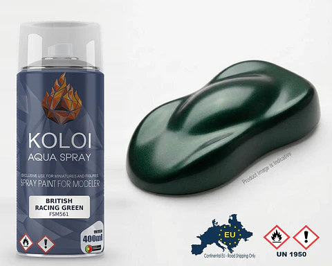 BMW E36 British Racing Green – Koloi Aqua Spray 400ml