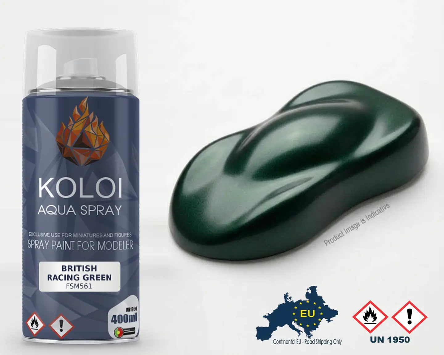 BMW E36 British Racing Green – Koloi Aqua Spray 400ml 1
