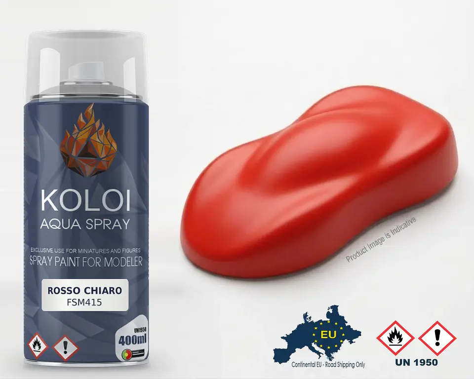 60's & 70's Ferrari Rosso – Koloi Aqua Spray 400ml 1