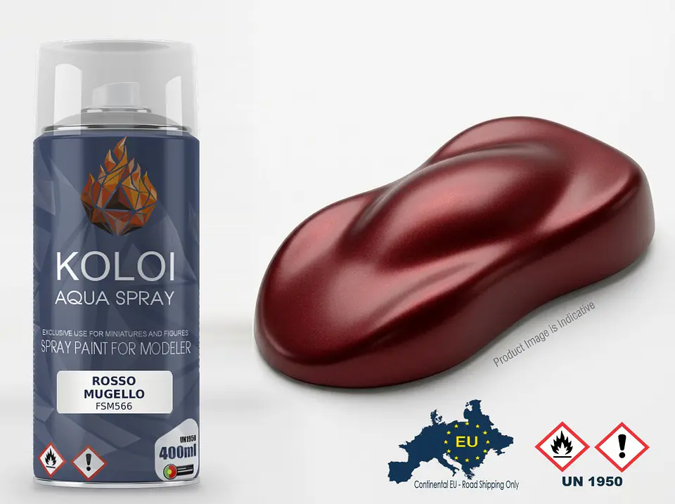 Ferrari Rosso Mugello – Koloi Aqua Spray 400ml 1