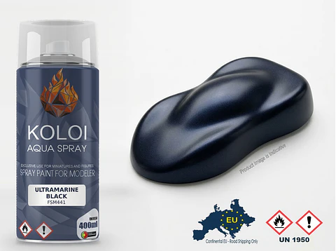 Ultramarine Black Aston Martin – Koloi Aqua Spray 400ml