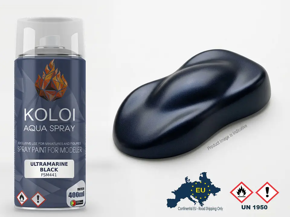 Ultramarine Black Aston Martin – Koloi Aqua Spray 400ml 1