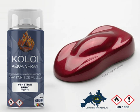 Infiniti Venetian Ruby – Koloi Aqua Spray 400ml