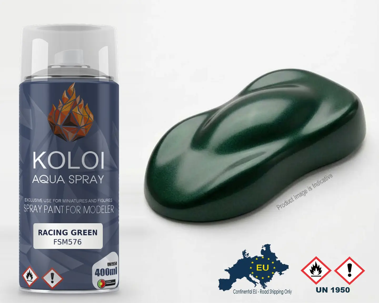 Racing Green Aston Martin – Koloi Aqua Spray 400ml 1