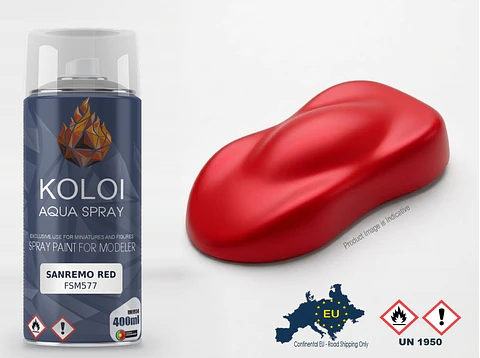 Sanremo Red Lancia Delta HF – Koloi Aqua Spray 400ml