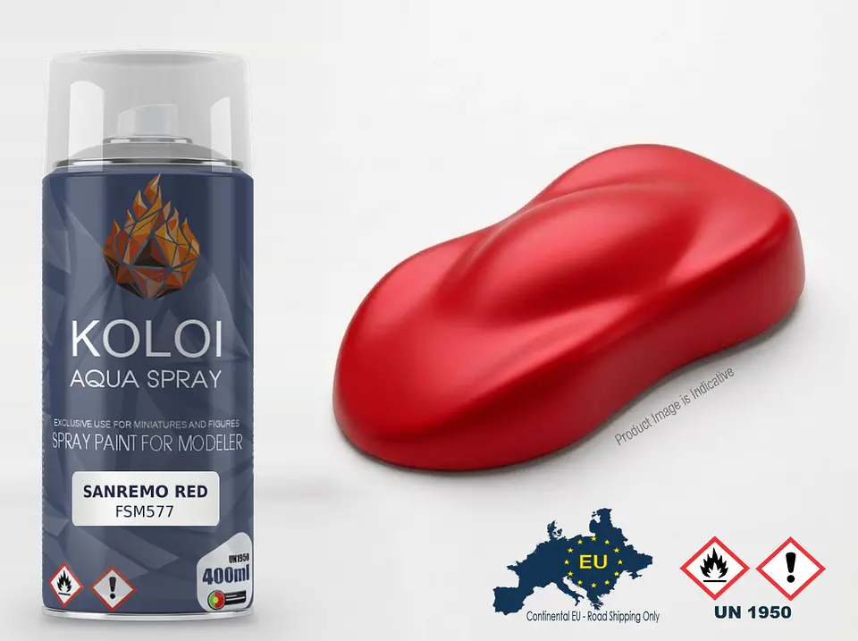 Sanremo Red Lancia Delta HF – Koloi Aqua Spray 400ml 1