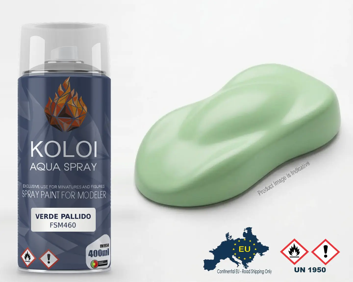 Verde Pallido Ferrari – Koloi Aqua Spray 400ml 1