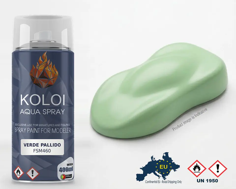 Verde Pallido Ferrari – Koloi Aqua Spray 400ml 1