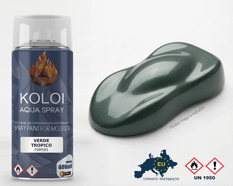 Verde tropico FIAT – Koloi Aqua Spray 400ml