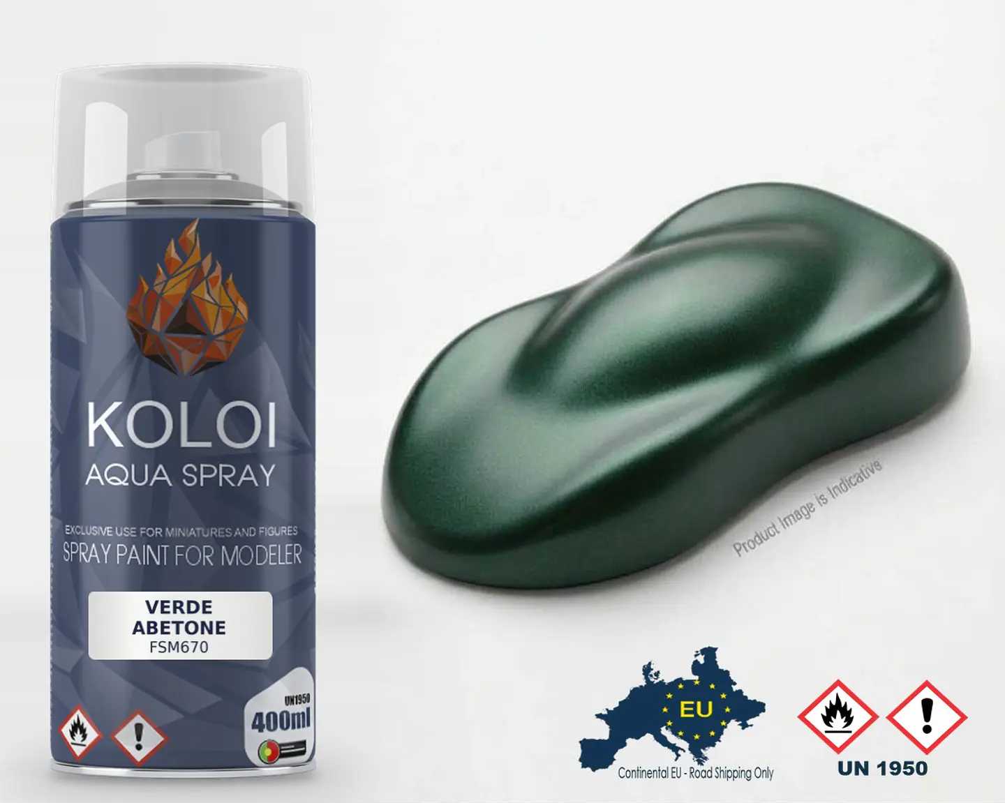 Verde Abetone Ferrari – Koloi Aqua Spray 400ml 1