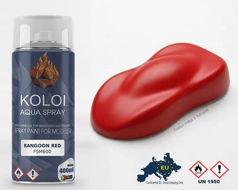 Rangoon Red Ford Mustang 64 – Koloi Aqua Spray 400ml
