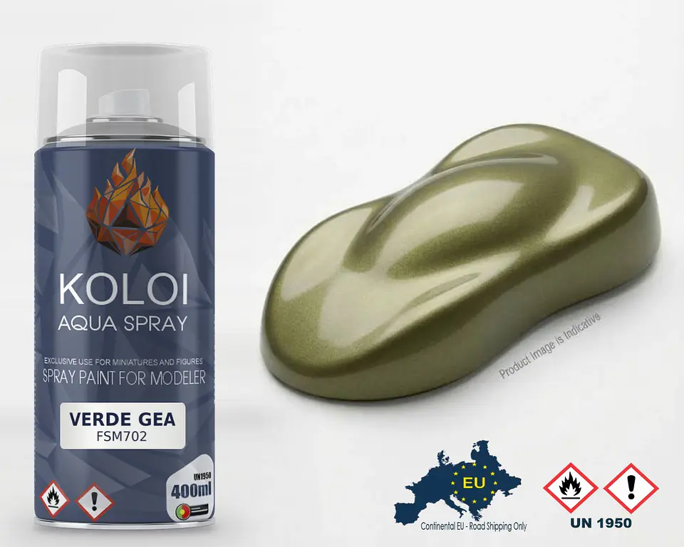 Verde Gea Lucido Lamborghini  – Koloi Aqua Spray 400ml 1