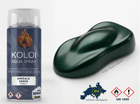 Emerald Green Mercedes  – Koloi Aqua Spray 400ml