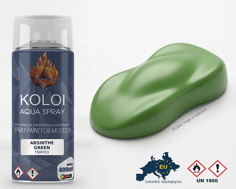 Absinthe Green Porsche – Koloi Aqua Spray 400ml