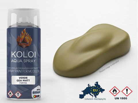 Verde Gea Matt Lamborghini – Koloi Aqua Spray 400ml