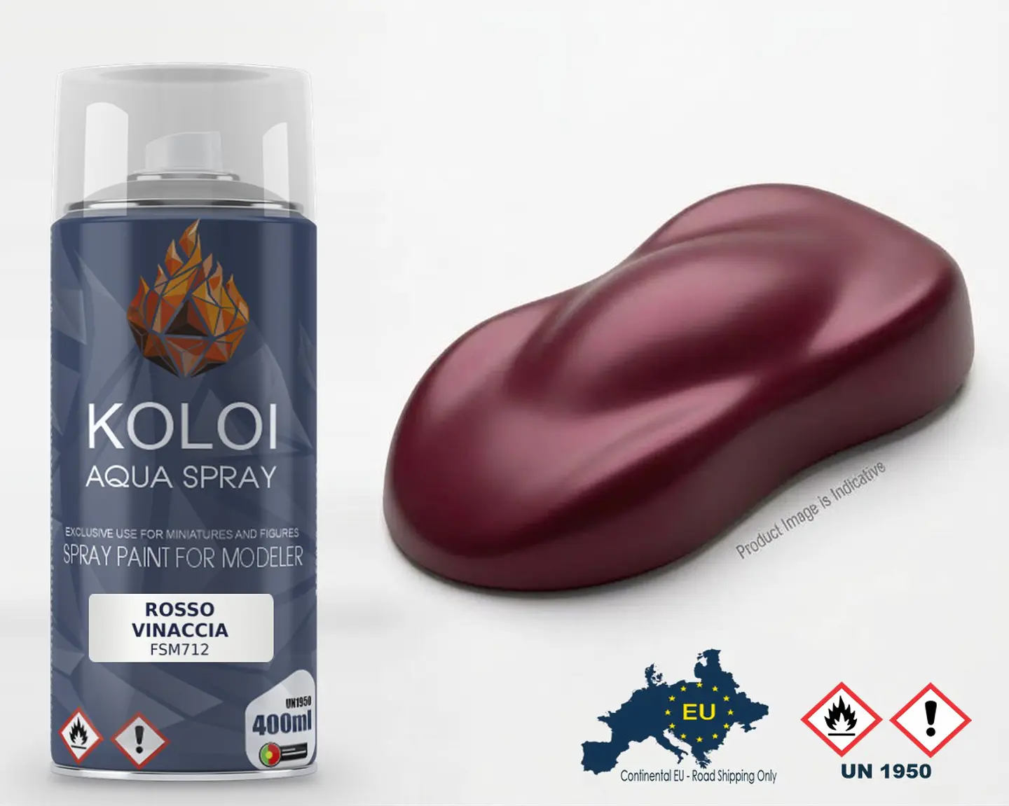 Rosso Vinaccia Ferrari – Koloi Aqua Spray 400ml 1