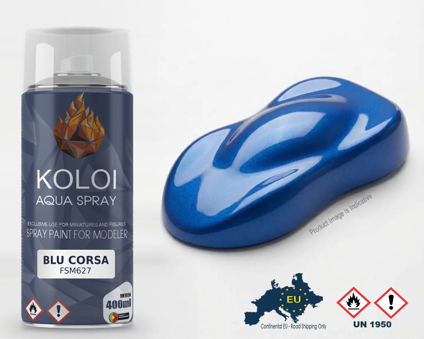 Blu Corsa Ferrari – Koloi Aqua Spray 400ml 1