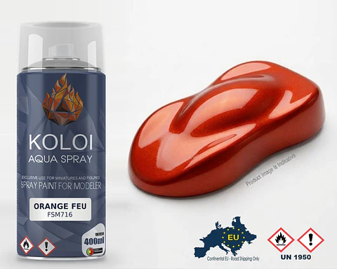Alpine Orange Feu + Base Color – Koloi Aqua Spray 400ml