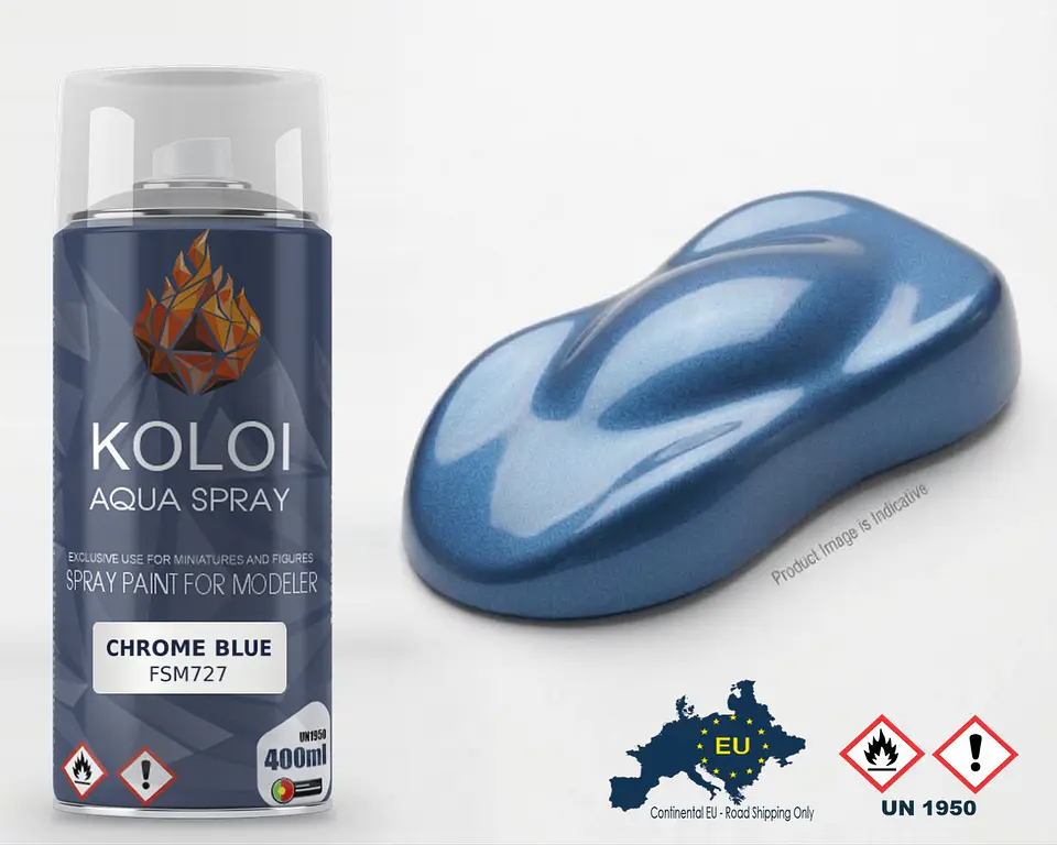 Chrome Blue Ford – Koloi Aqua Spray 400ml 1