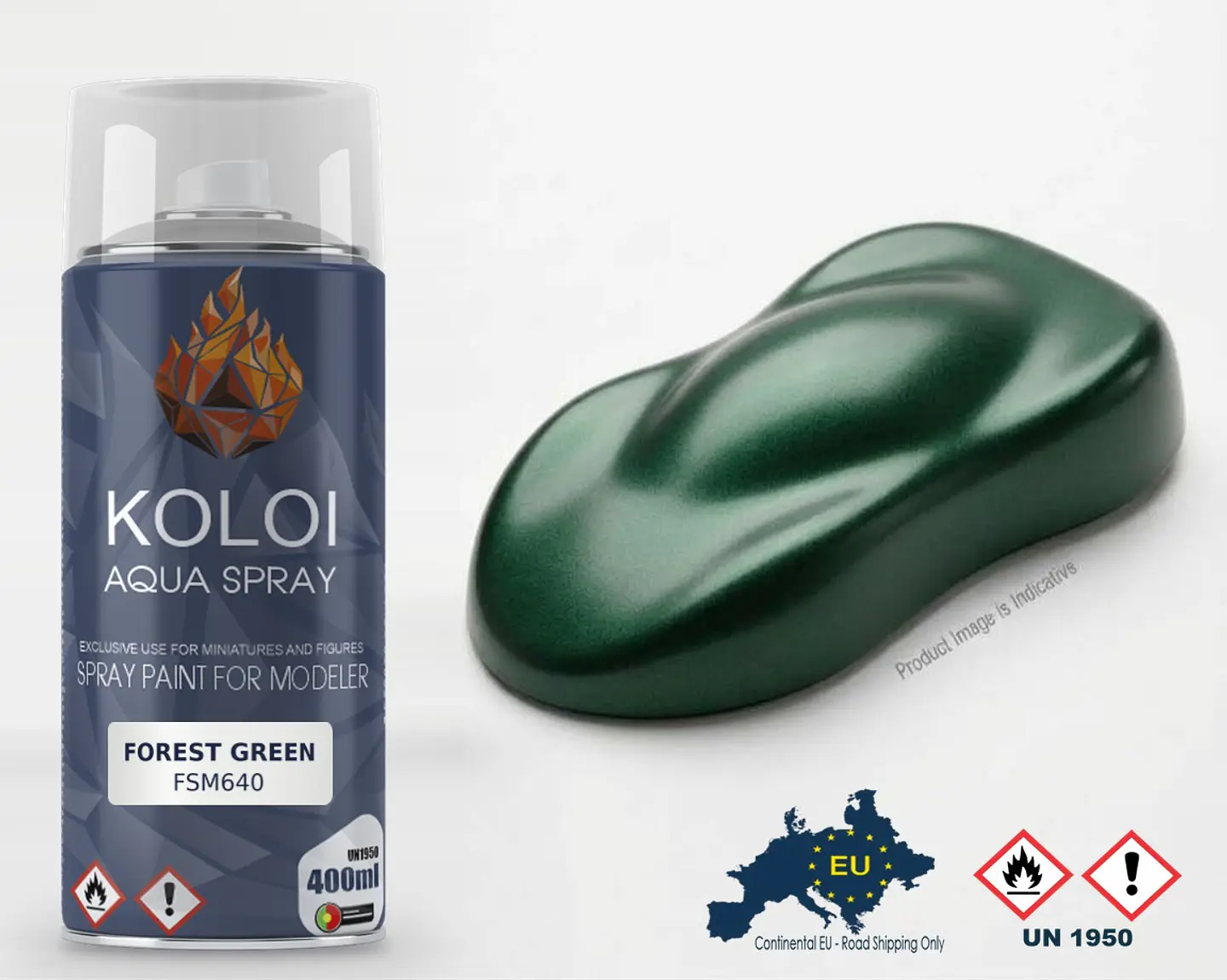Florest Green Maserati – Koloi Aqua Spray 400ml 1