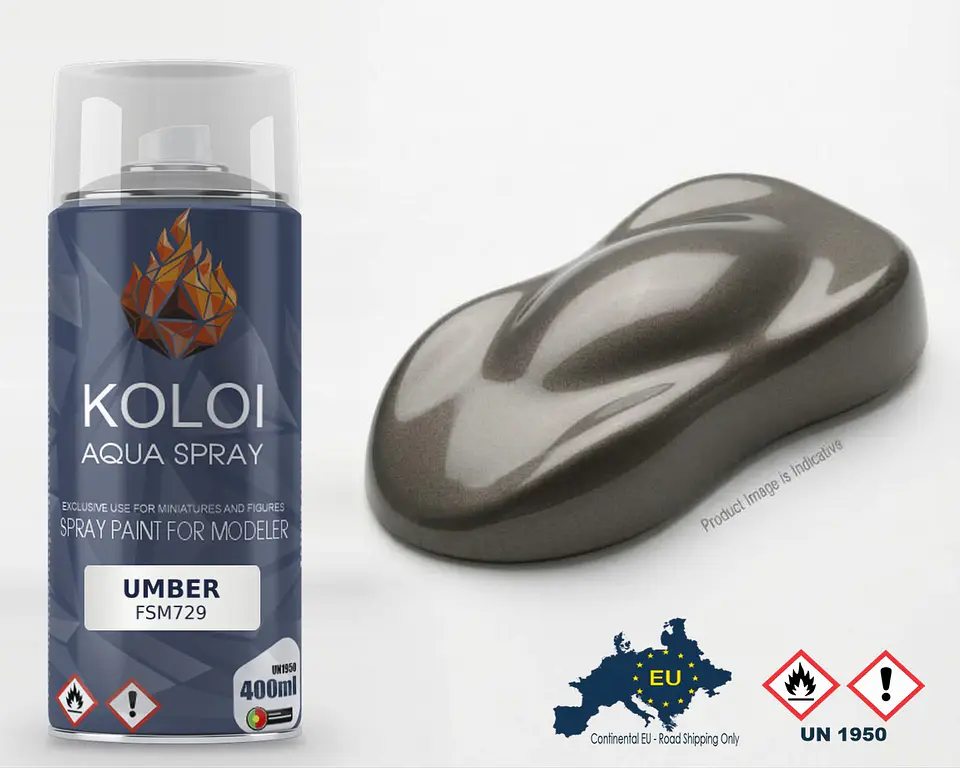 Umber Metallic Porsche – Koloi Aqua Spray 400ml 1