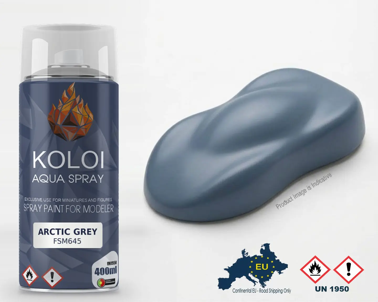 Artic Grey Porsche – Koloi Aqua Spray 400ml 1